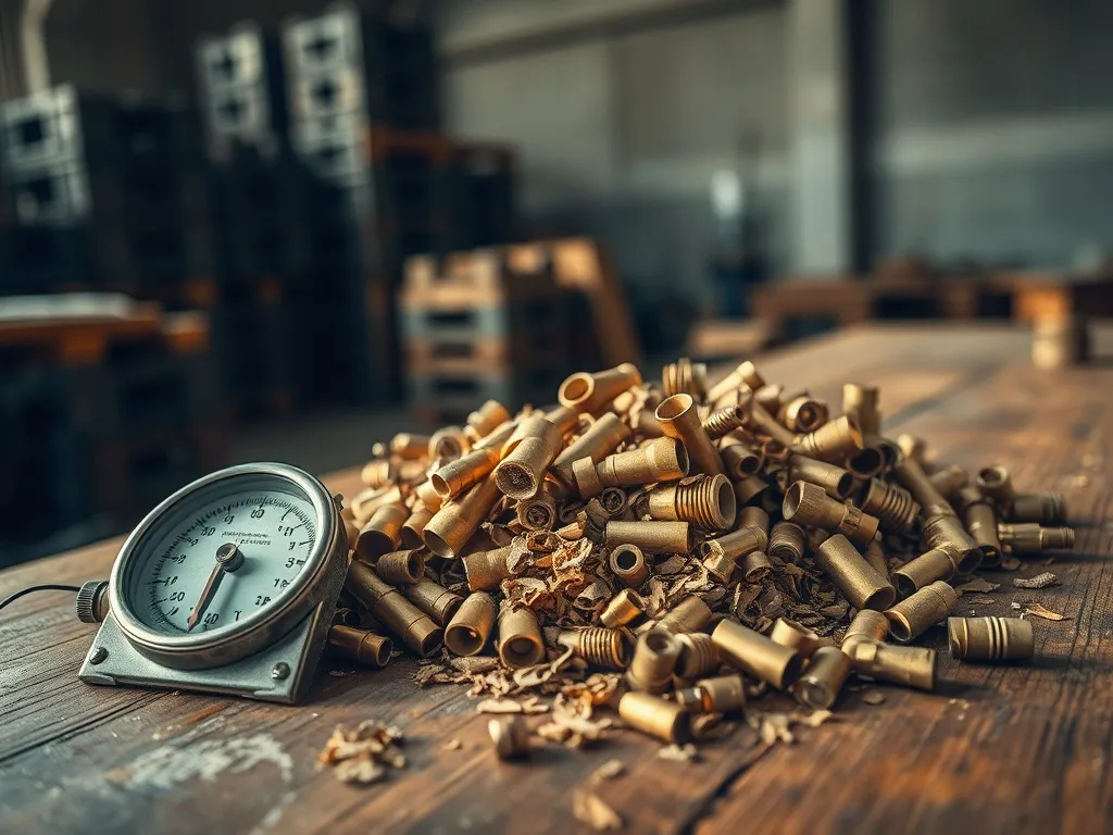 Cena mosiądzu na złomie – ile zapłacą skupy?